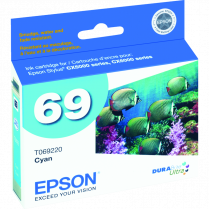 Epson&reg; 69 Inkjet Cartridge Cyan