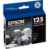 Epson&reg; 125 Inkjet Cartridge Black