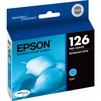 Epson&reg; 126 Inkjet Cartridge High Capacity Cyan