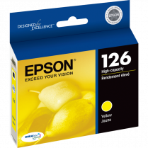 Epson&reg; 126 Inkjet Cartridge High Capacity Yellow