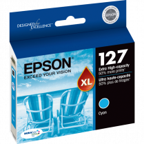 Epson&reg; 127 Inkjet Cartridge Extra High Capacity Cyan