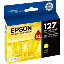 Epson&reg; 127 Inkjet Cartridge Extra High Capacity Yellow
