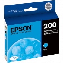 Epson&reg; 200 Inkjet Cartridge Cyan
