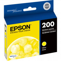 Epson&reg; 200 Inkjet Cartridge Yellow