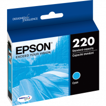 Epson&reg; 220 Inkjet Cartridge Cyan