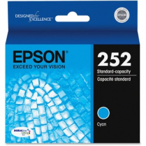 Epson&reg; 252 Inkjet Cartridge Cyan