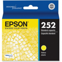 Epson&reg; 252 Inkjet Cartridge Yellow