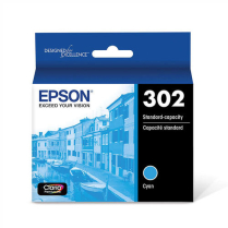 Epson 302 Inkjet Cartridge Cyan
