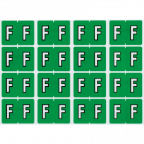 Pendaflex&reg; Labels F Light Green 240/pkg