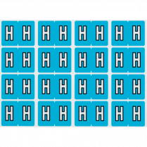 Pendaflex&reg; Labels H Light Blue  240/pkg