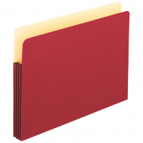 Pendaflex&reg; Coloured File Pocket 3-1/2" Expansion Letter Red