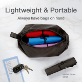 Oxford&reg; Reusable Grocery Bags Assorted Colours 8/pkg