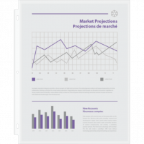 Oxford&reg; Page Protectors Matte 2 mil Letter 50/box