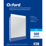 Oxford&reg; Page Protectors Matte 2 mil Letter 100/box