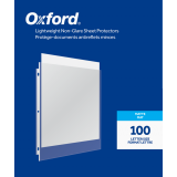 Oxford&reg; Page Protectors Matte 2 mil Letter 100/box