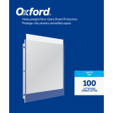 Oxford&reg; Page Protectors Matte 3 mil Letter 100/box