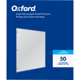 Oxford&reg; Page Protectors 4 mil Letter 50/box