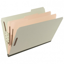 Pendaflex&reg; Classification Folder Legal Green 3/pkg