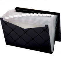 Pendaflex&reg; Pocket File 13 Pockets Black