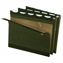 Pendaflex&reg; Ready-Tab&trade; Hanging Folders w/Lift Tab&trade; Letter Green 25/box