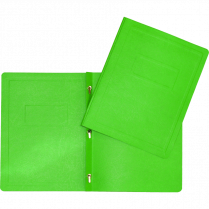 Oxford&reg; Panel & Border Report Covers Letter Green SINGLE