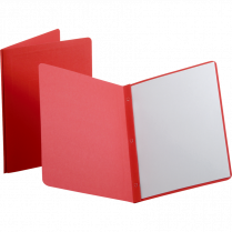 Oxford&reg; Panel & Border Report Covers Letter Red 25/box