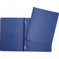 Oxford&reg; Panel & Border Report Covers Letter Dark Blue SINGLE