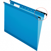 Pendaflex&reg; SureHook&reg; Hanging Folders Letter Blue 20/box