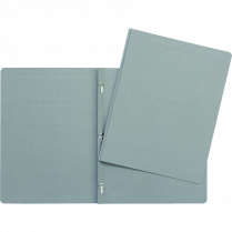 Oxford&reg; Panel & Border Report Covers Letter Grey SINGLE