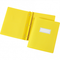 Oxford&reg; Panel & Border Report Covers Letter Yellow 25/box