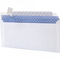 Oxford&reg; Security Peel & Seal Envelope #10 White 500/box