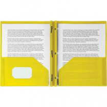 Oxford Poly Portfolio wTangs Yellow