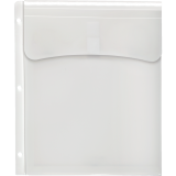 Oxford&reg; Stash-It Binder Pocket&trade; Letter Frosted