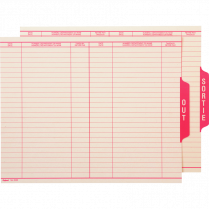 Pendaflex&reg; End Tab Out Guides Letter