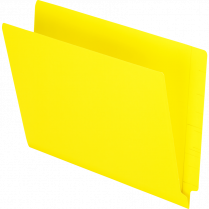 Pendaflex&reg; Coloured End Tab File Folders Letter Yellow 100/box