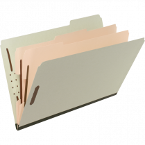 Pendaflex&reg; Classification Folders Legal Green 10/box