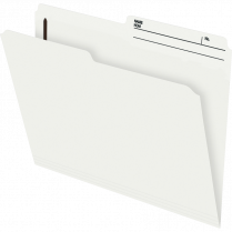 Pendaflex&reg; SlimTrim&reg; Fastener Folders Letter Ivory 100/box