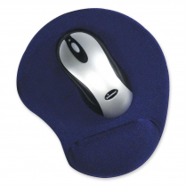 Exponent Microport Mouse Pad With Gel Wrist Blue