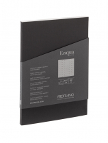 Fabriano Ecoqua Plus Glued & Dotted A5 Black