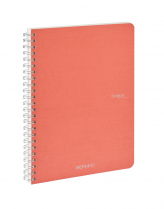 Fabriano Ecoqua Original Spiral & Lined A5 Flamingo