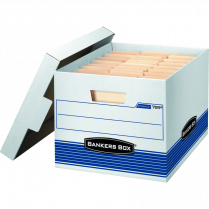 Bankers Box&reg; Stor/File&trade; Storage Boxes 12" x 15-1/4" x 10-1/4" 3/pkg