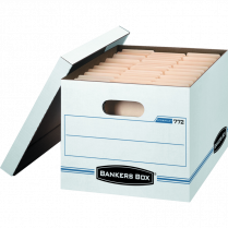Bankers Box&reg; Stor/File&trade; Storage Boxes 12" x 15" x 10" 6/pkg