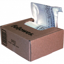 Fellowes&reg; PowerShred&reg; Shredder Bags 24" x 9" x 26" 100/roll