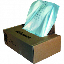 Fellowes&reg; PowerShred&reg; Shredder Bags 30-1/4"W x 13"D x 40-1/4"H 50/roll