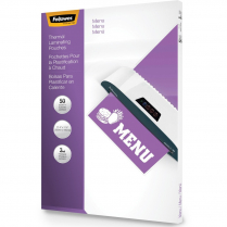 Fellowes Glossy Laminating Pouches 3mil 11-1/2" x 17-1/2" Menu 50/pkg