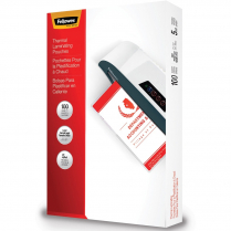 Fellowes Glossy Laminating Pouches 5mil 8-1/2" x 14" 100/pkg
