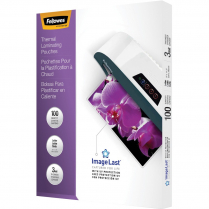 Fellowes ImageLast&trade; Thermal Laminating Pouches 3mil 9" x 11-1/2" 100/pkg