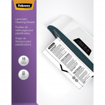 Fellowes&reg; Laminator Cleaning Sheets 8-1/2"x 11" 10/pkg