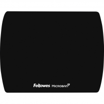 Fellowes Microban&reg; Ultra Thin Mouse Pad Black