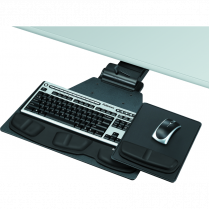 Fellowes&reg; Professional Series Corner Keyboard Tray Black